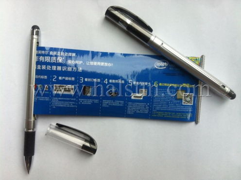 Gel Ink Banner Stylus Pens,HSBANNRSTYLUS-16M