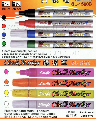 White Board Marker,Chalk Marker,Erasable Marker,Dry Erase Maker,Bullet tip, Chisel Tip