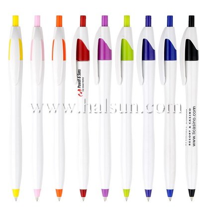 Solid white barrel pens,Promotional Ball Pens,HSBFA5208A