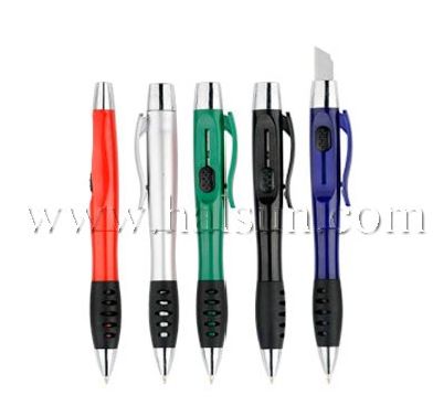 Promotional Cutter Pens,Ballpoint Pens with cutter,Custom Pens,HSHCSN0048