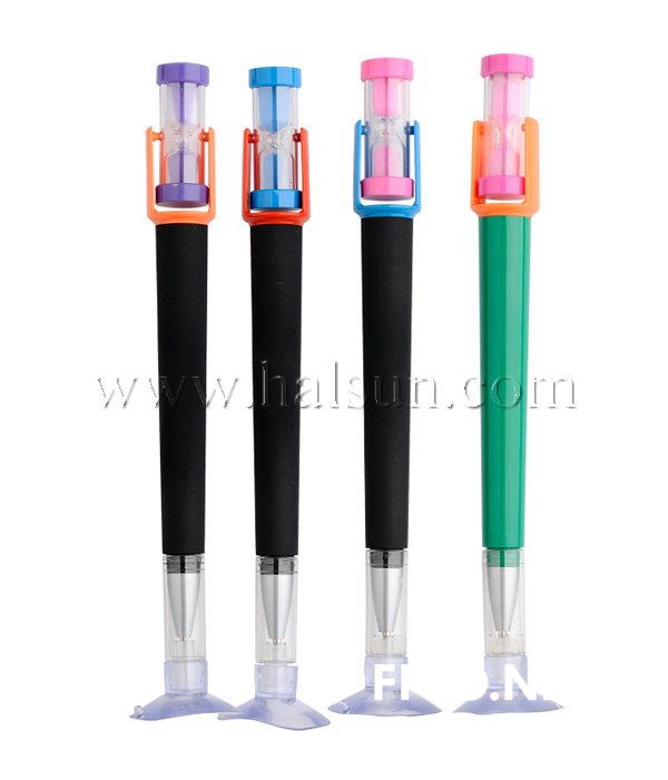 Sandglass pens,sandglass pen,hourglass pens,hour glass pen,Promotional Ballpoint Pens,Custom Pens,HSHCSN0002