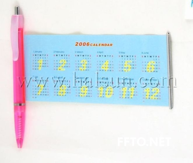 banner calendar pens,HSBANNER-1