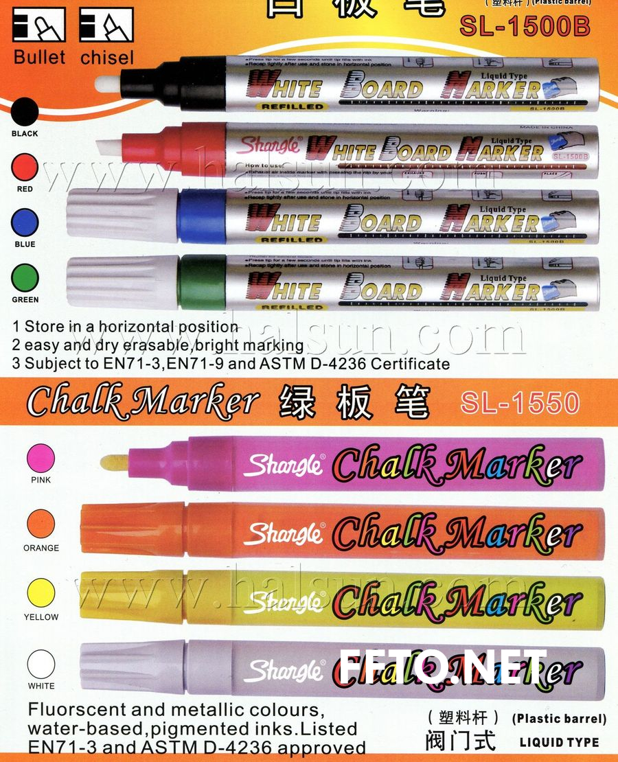 White Board Marker,Chalk Marker,Erasable Marker,Dry Erase Maker,Bullet tip, Chisel Tip