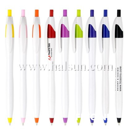 Solid white barrel pens,Promotional Ball Pens,HSBFA5208A