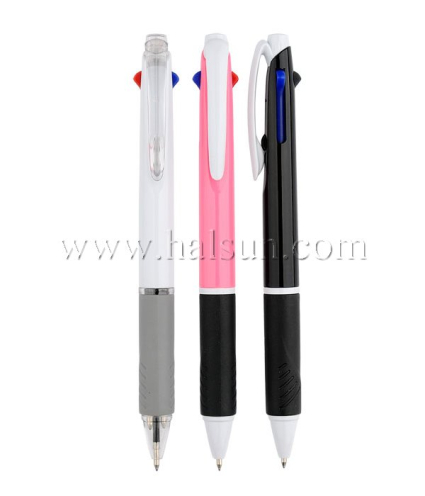 3 in 1 multi color pens,3 color pens,multi color pens,blue red black pens,,Promotional Ballpoint Pens,Custom Pens,HSHCSN0059