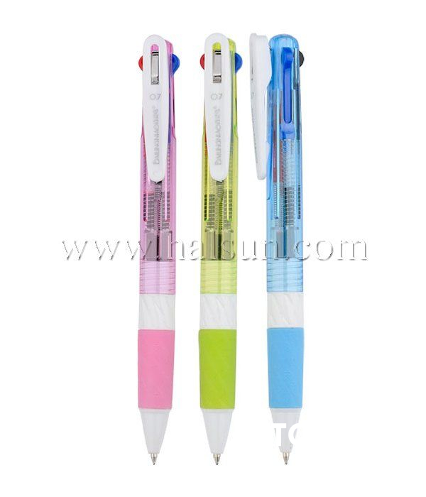 3 in one multi color pens,3 color pens,multi color pens,Promotional Ballpoint Pens,Custom Pens,HSHCSN0045