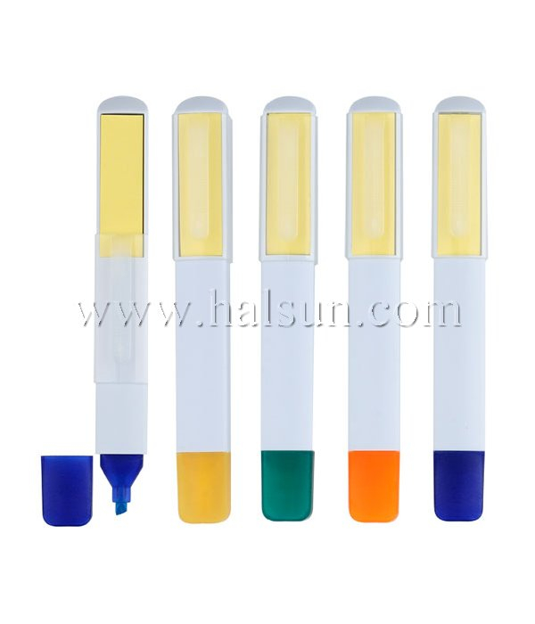 Build-in Memo Highlighter Pens,Promotional Ballpoint Pens,Custom Pens,HSHCSN0186