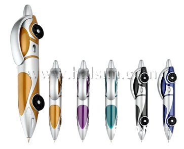 Car Pens, Pen with 4 wheels, pen in shape of car,toy pens,Promotional Ballpoint Pens,Custom Pens,HSHCSN0038