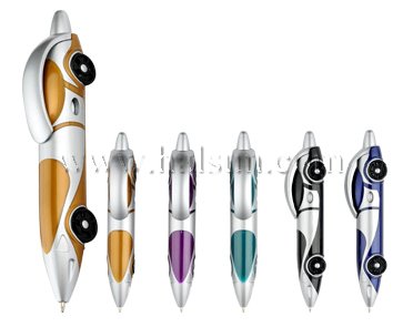 Car Pens, Pen with 4 wheels, pen in shape of car,toy pens,Promotional Ballpoint Pens,Custom Pens,HSHCSN0038