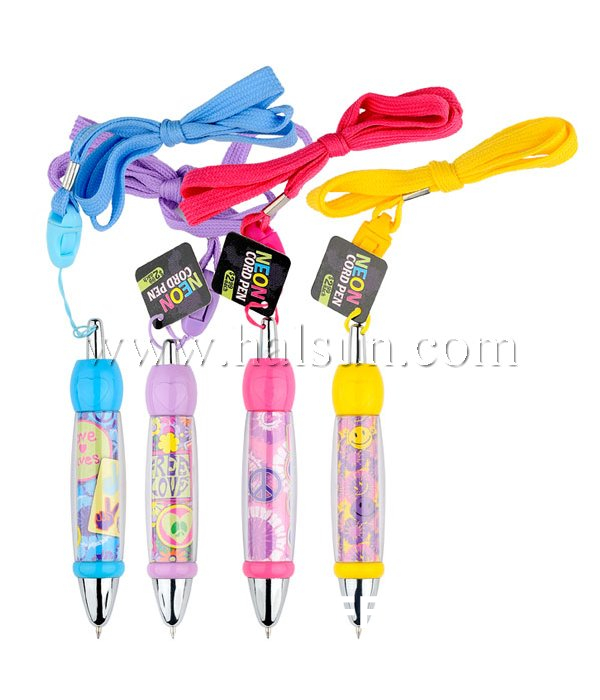 Mini rope pens with buildin picture.Mini Lanyard Pens with full color pirnted paper inside transparent barrel,Promotional Ballpoint Pens,Custom Pens,HSHCSN0003