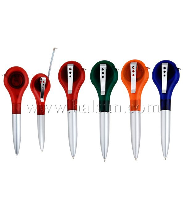 Promotional tape measure pens,pen with metal tape measure,tape measure pen ,Ballpoint Pens,Custom Pens,HSHCSN0036