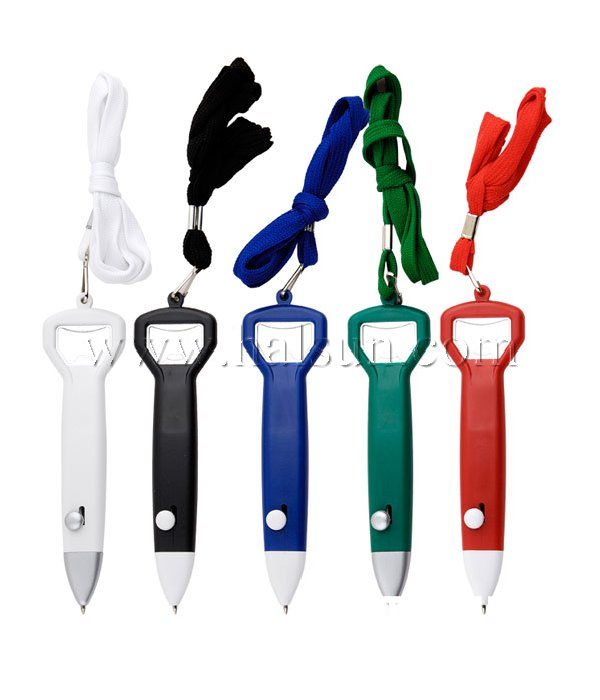 rope bottle opener pens,bottle opener pens,multi function pens,,Promotional Ballpoint Pens,Custom Pens,HSHCSN0142